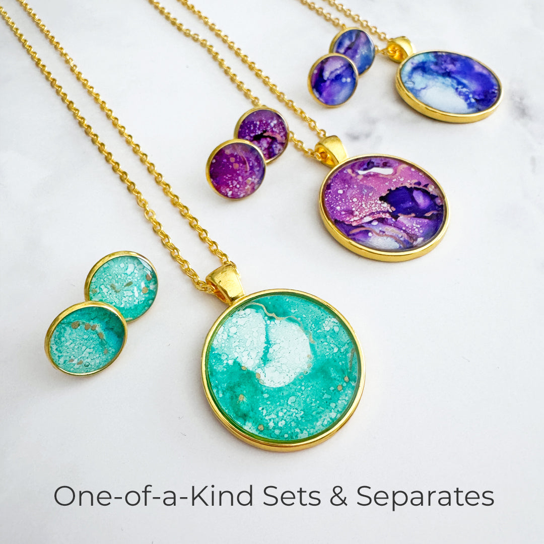 One-of-a-Kind Painted Jewelry