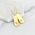 Saguaro Drop Dangle Earrings