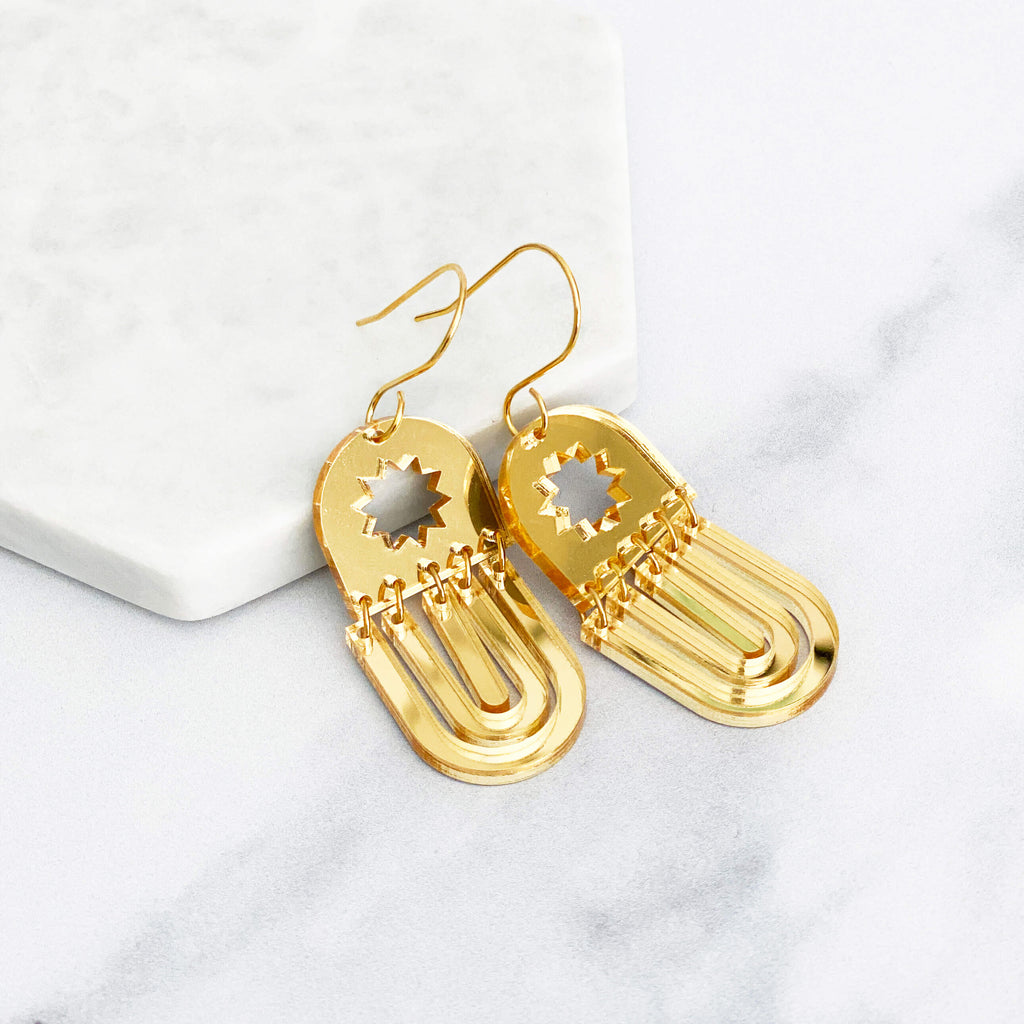 Sunshine Drops Dangle Earrings