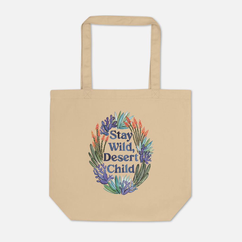 Stay Wild Desert Child Tote Bag – Color
