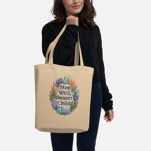 Stay Wild Desert Child Tote Bag – Color