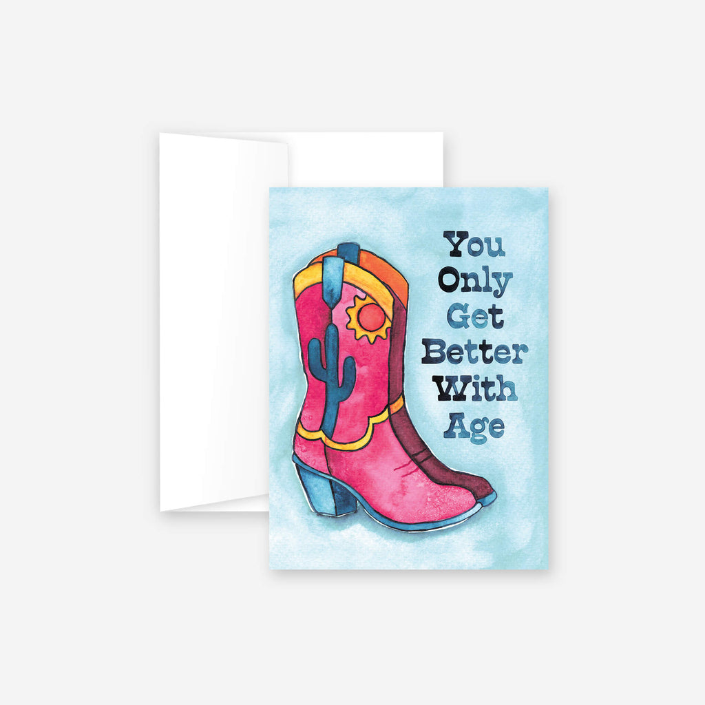 Better With Age Birthday Card