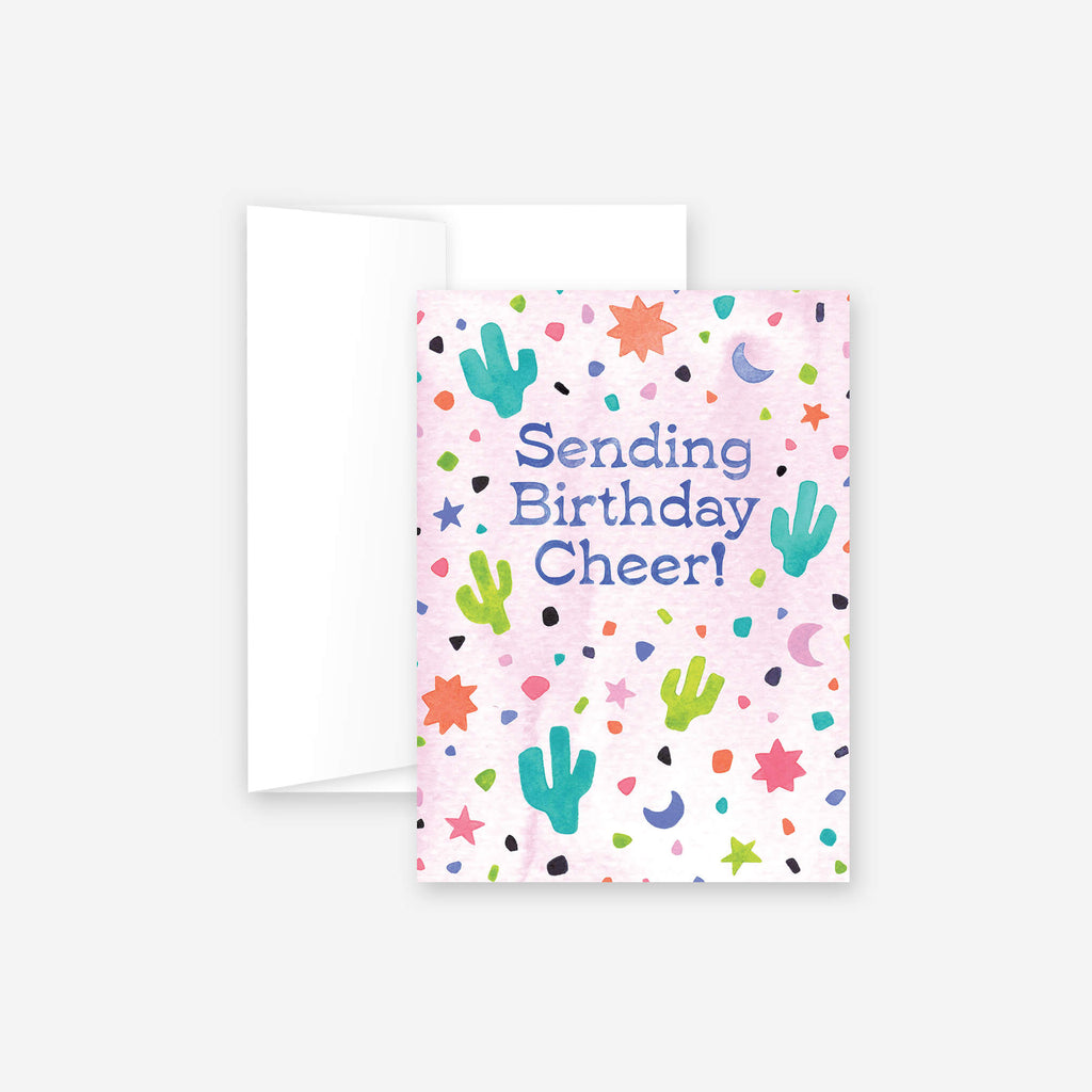 Sending Birthday Cheer Birthday Card