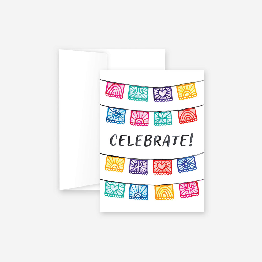 Celebration Flags Greeting Card