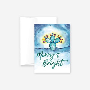 Merry & Bright Holiday Greeting Card