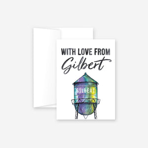 With Love From Gilbert Greeting Card