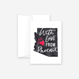 With Love From Phoenix Greeting Card