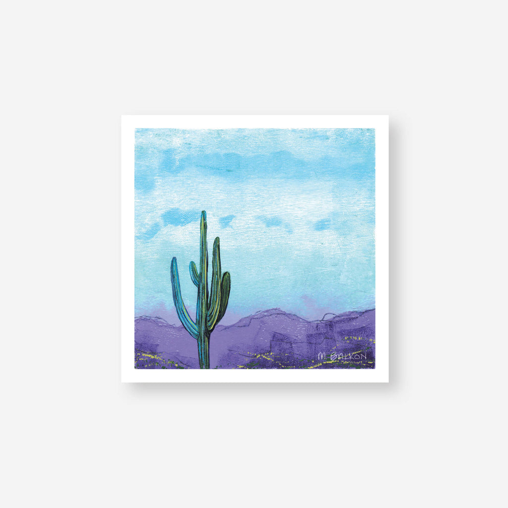 Blue Skies Ahead Mini Art Print