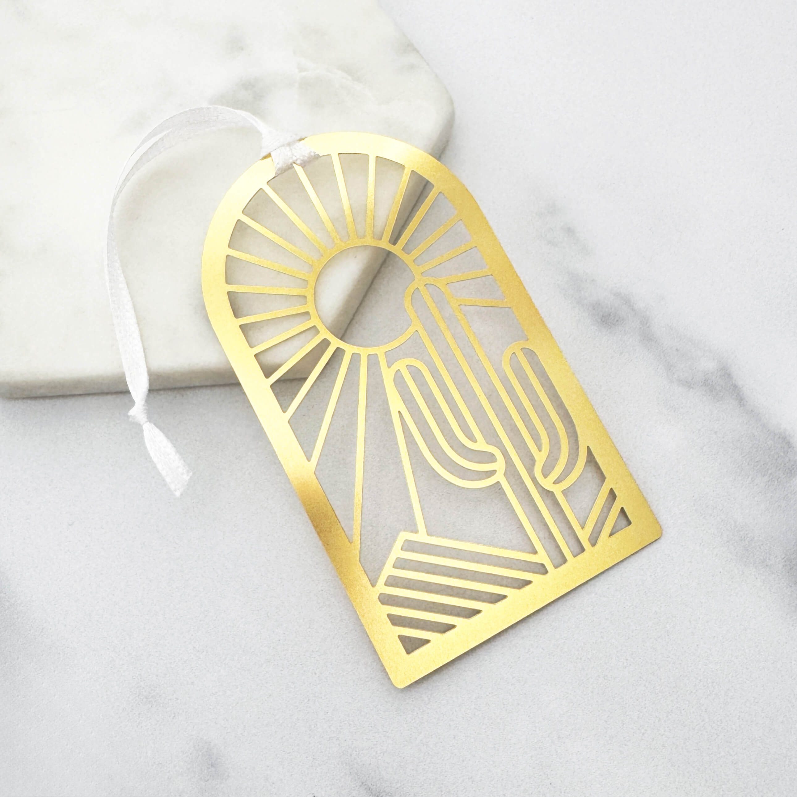 Brass Landscape Ornament