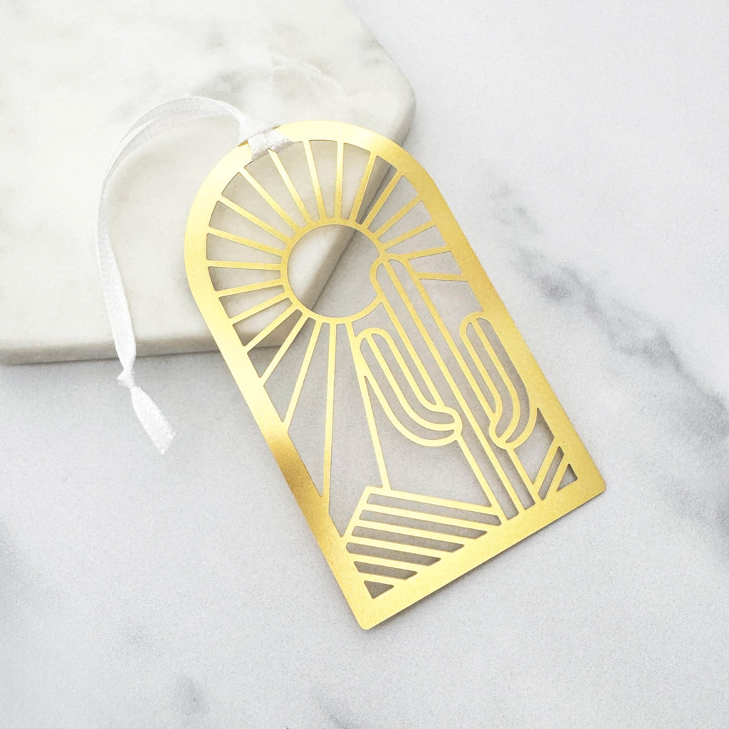 Brass Landscape Ornament