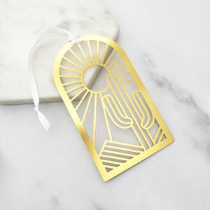 Brass Landscape Ornament