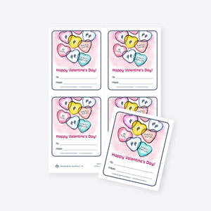 Printable Valentine Exchange Cards Digital Download
