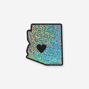 Arizona Love Glitter Vinyl Sticker