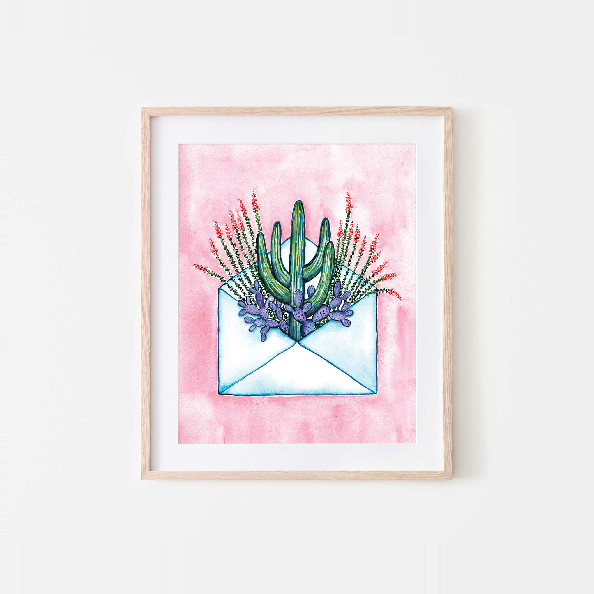 Desert Sentiments Watercolor Art Print