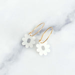 Wildflower Mini Hoop Earrings