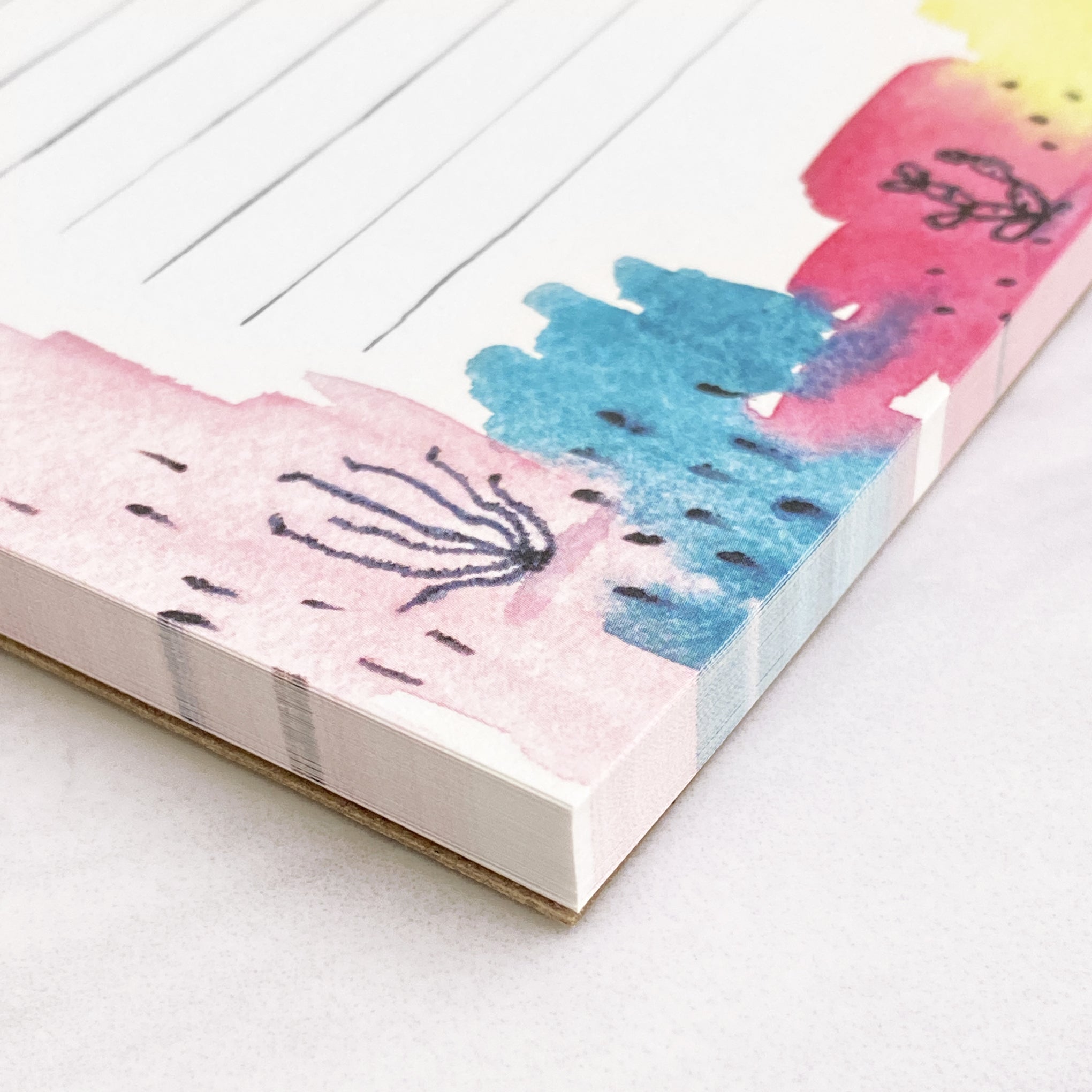 Abstract Desert 5x7 Notepad