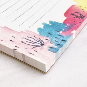 Abstract Desert 5x7 Notepad