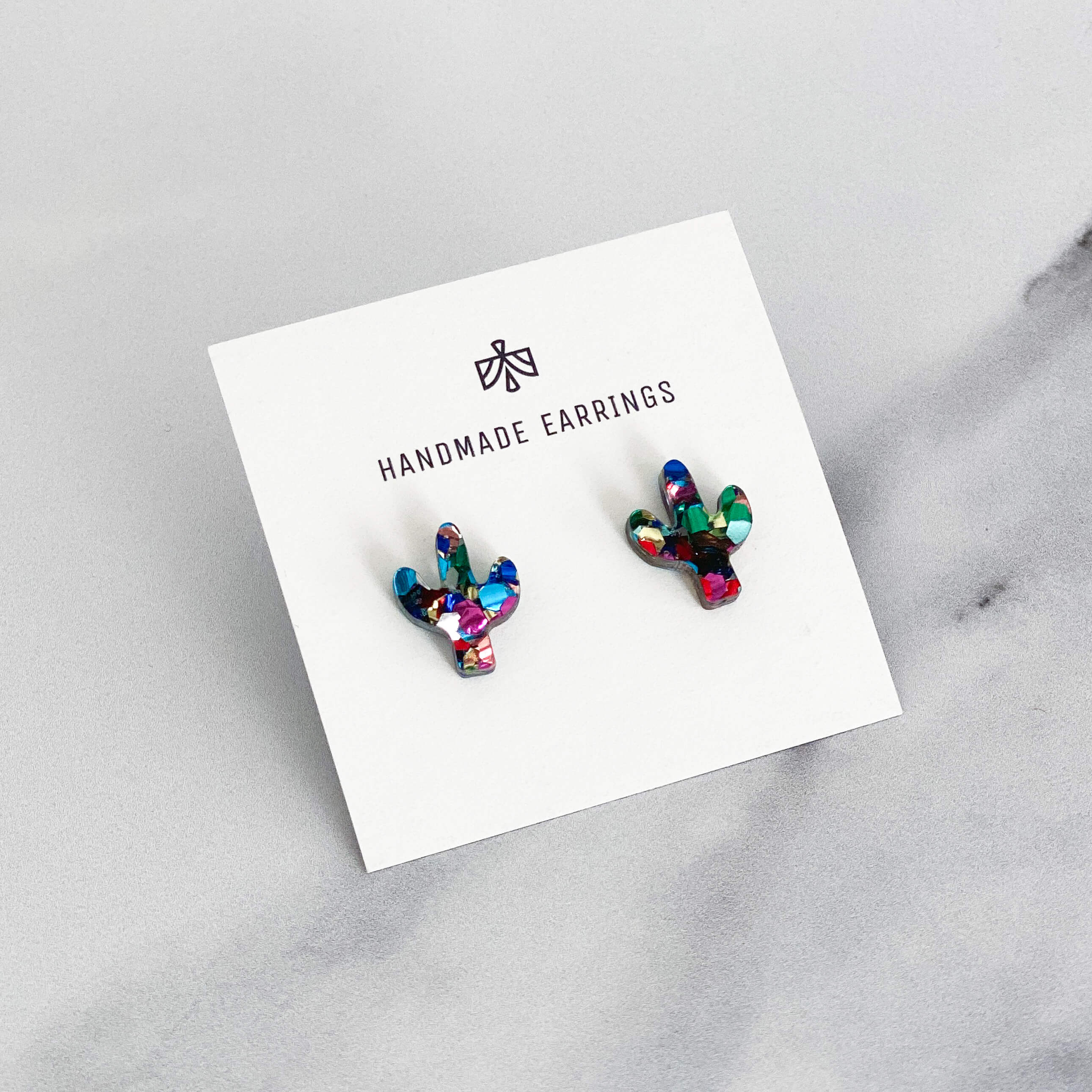 Cactus Stud Earrings