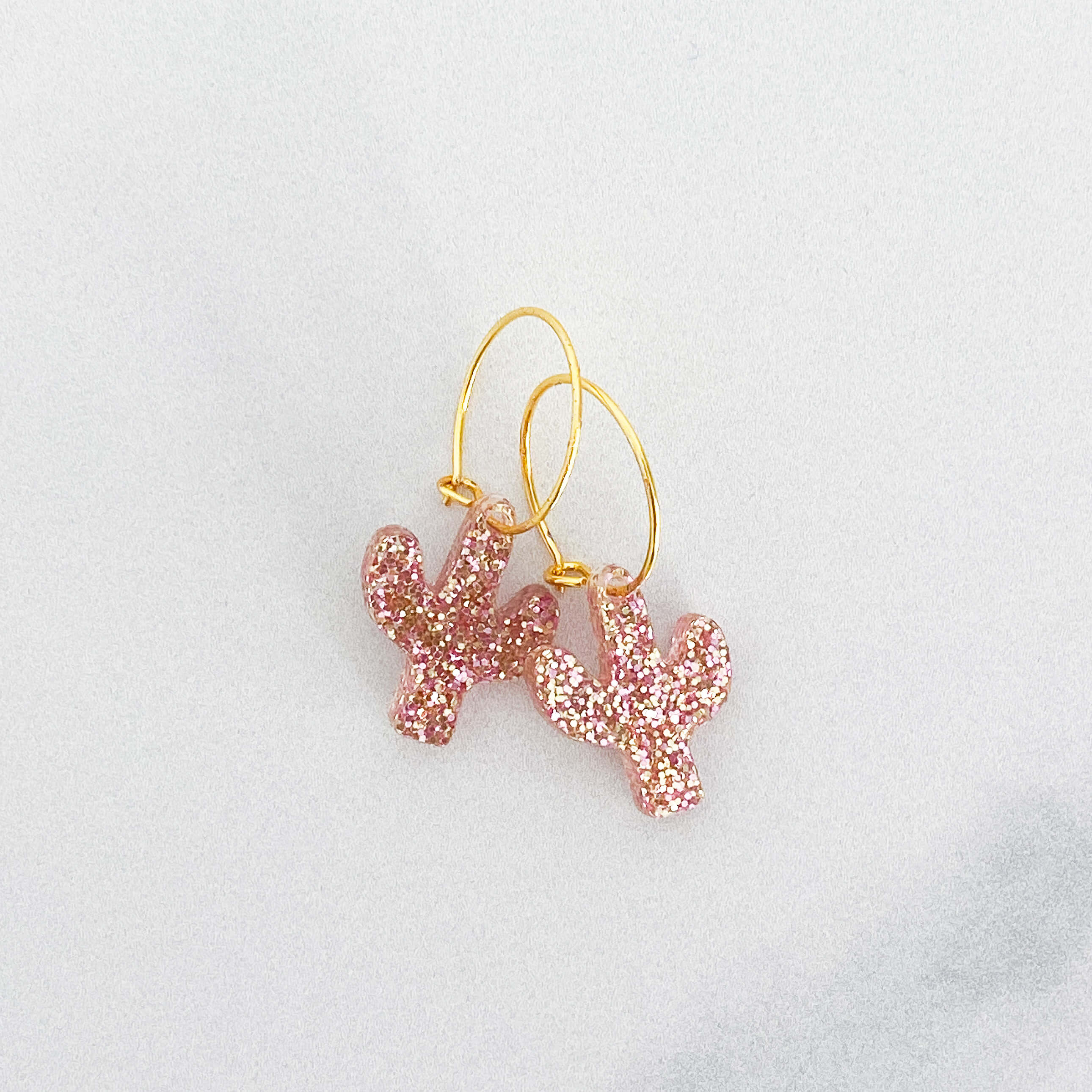 Cactus Mini Hoop Earrings