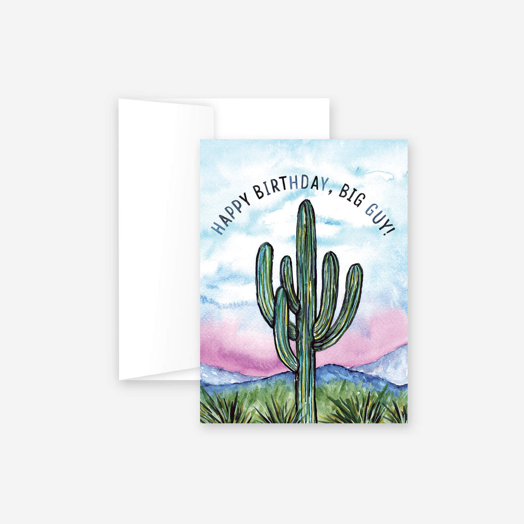 Big Guy Birthday Greeting Card