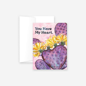 You Have My Heart Greeting Card