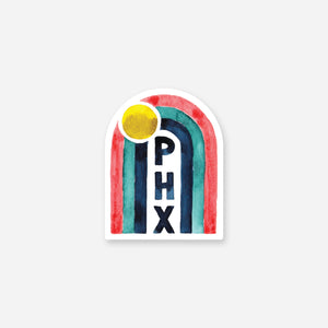 Sunny Phoenix Vinyl Sticker
