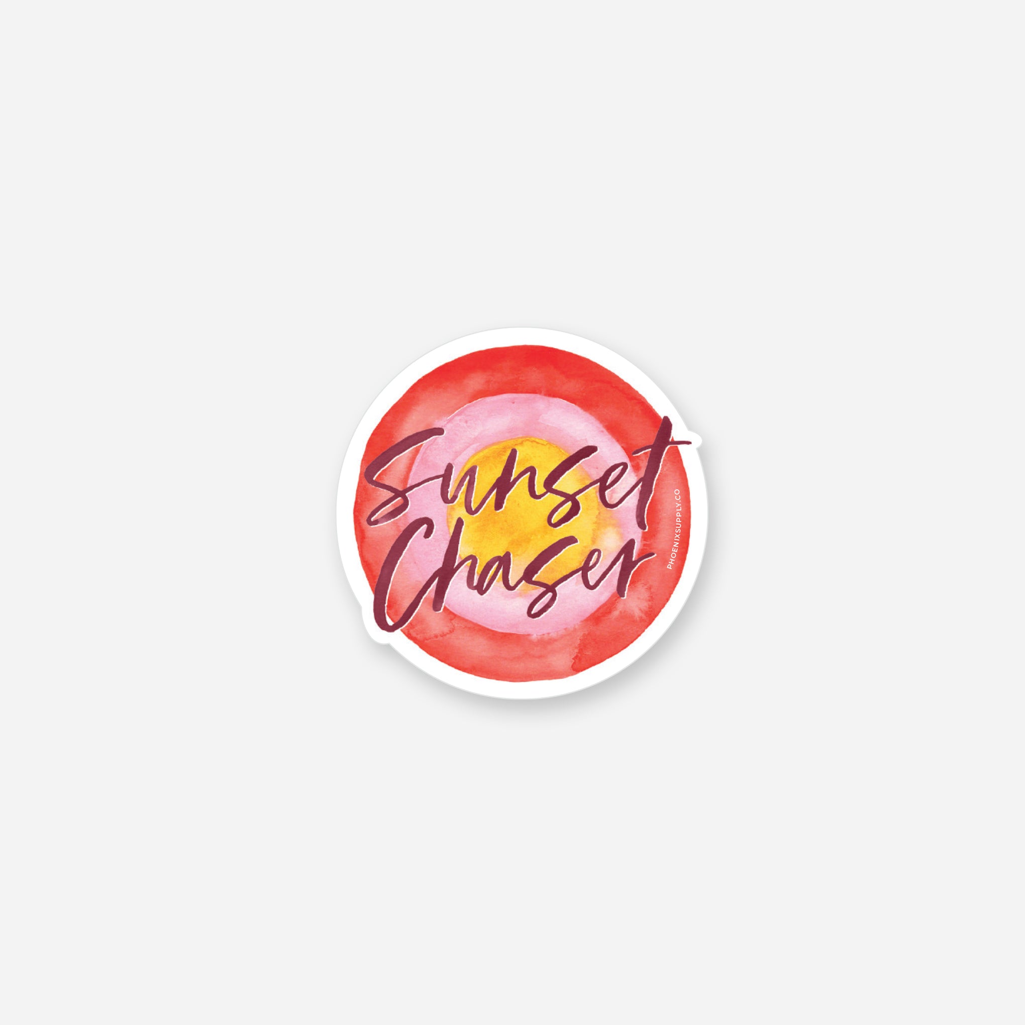 Sunset Chaser Vinyl Sticker
